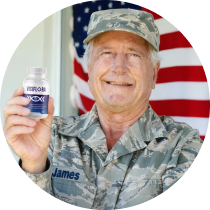 Verified male VisiFlora customer sharing vision support experience